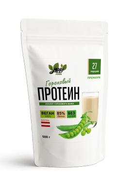 Yappi, Гороховый протеин, порошок, 500 г