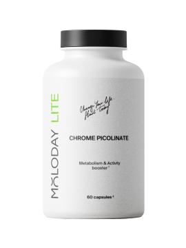 MOLODAY, Хром (пиколинат) для похудения и контроля аппетита, капсулы, 60 шт.