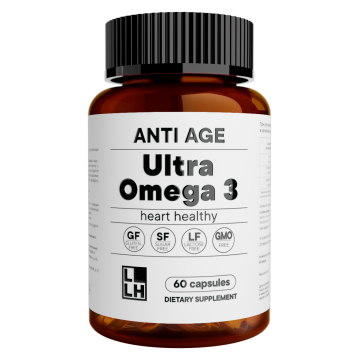 LLH, Ультра Омега-3, капсулы, 60 шт.