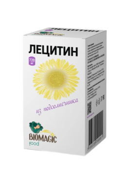 BioMagic Food, Лецитин (из подсолнечника), капсулы, 180 шт.